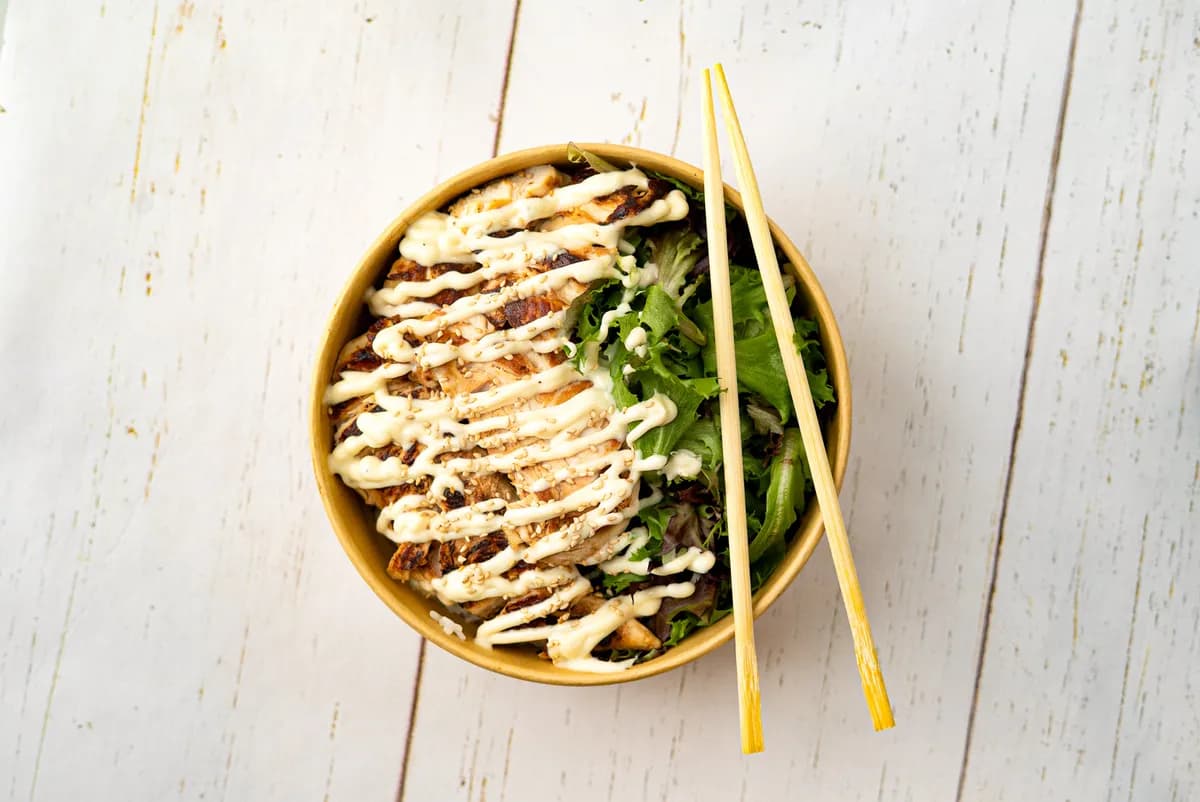 Garlic Aioli Grilled Chicken — Bowls of Rice